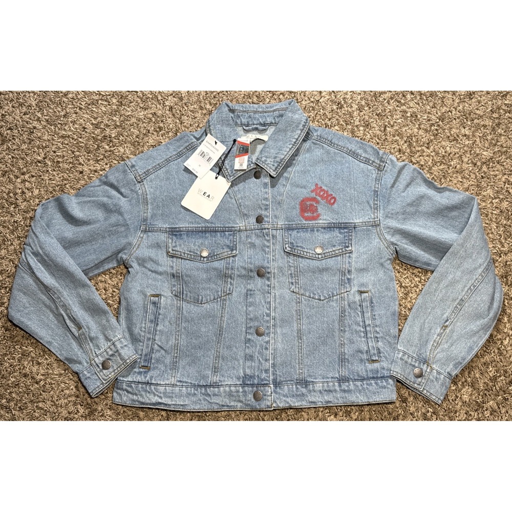 NEW Wear by Erin Andrews South Carolina Gamecocks Women's Denim Jacket (Medium)